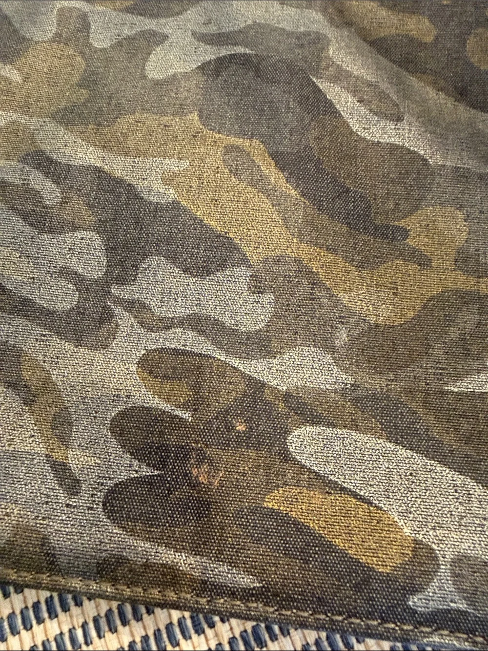 Tumi Camouflage Toiletry Pouch - Olive & Gray Camo
